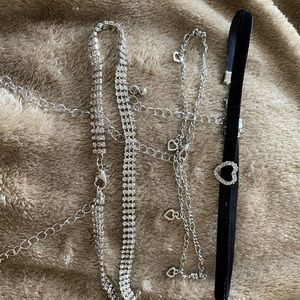 3pc NECKLACE CHOKER SET FROM TARGET